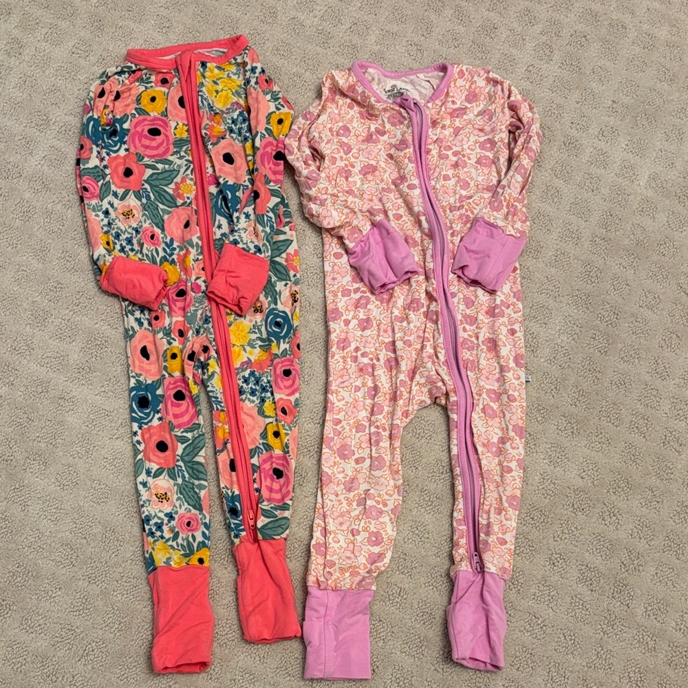 Bamboo sleeper set of 2x 12-18mos